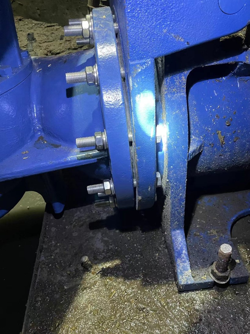 四川瀘州污水泵項目案例